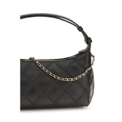 Tory Burch Black Calf Leather Clutch