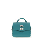 Zanellato Bicolor Calf Leather Shoulder Bag