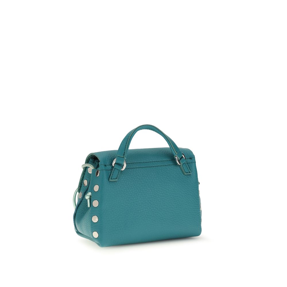Zanellato Bicolor Calf Leather Shoulder Bag