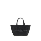 Alexander Wang Gray Cotton Shoulder Bag