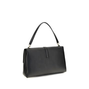 Ferragamo Black Calf Leather Shoulder Bag