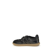 Ganni Black Polyester Ballet Flats