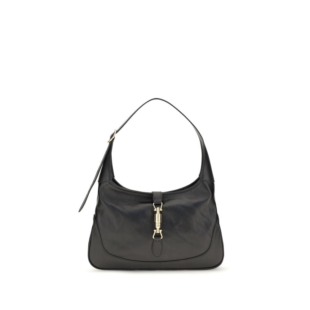 Gucci Black Calf Leather Shoulder Bag