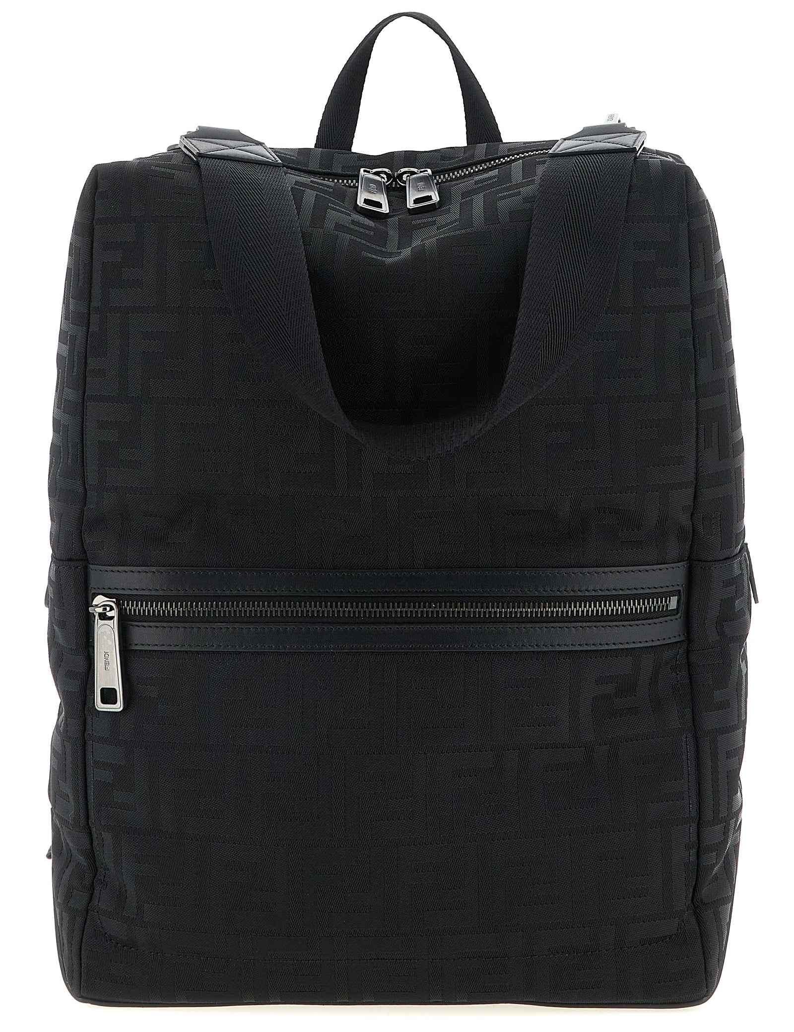 Fendi Black Polyamide Backpack