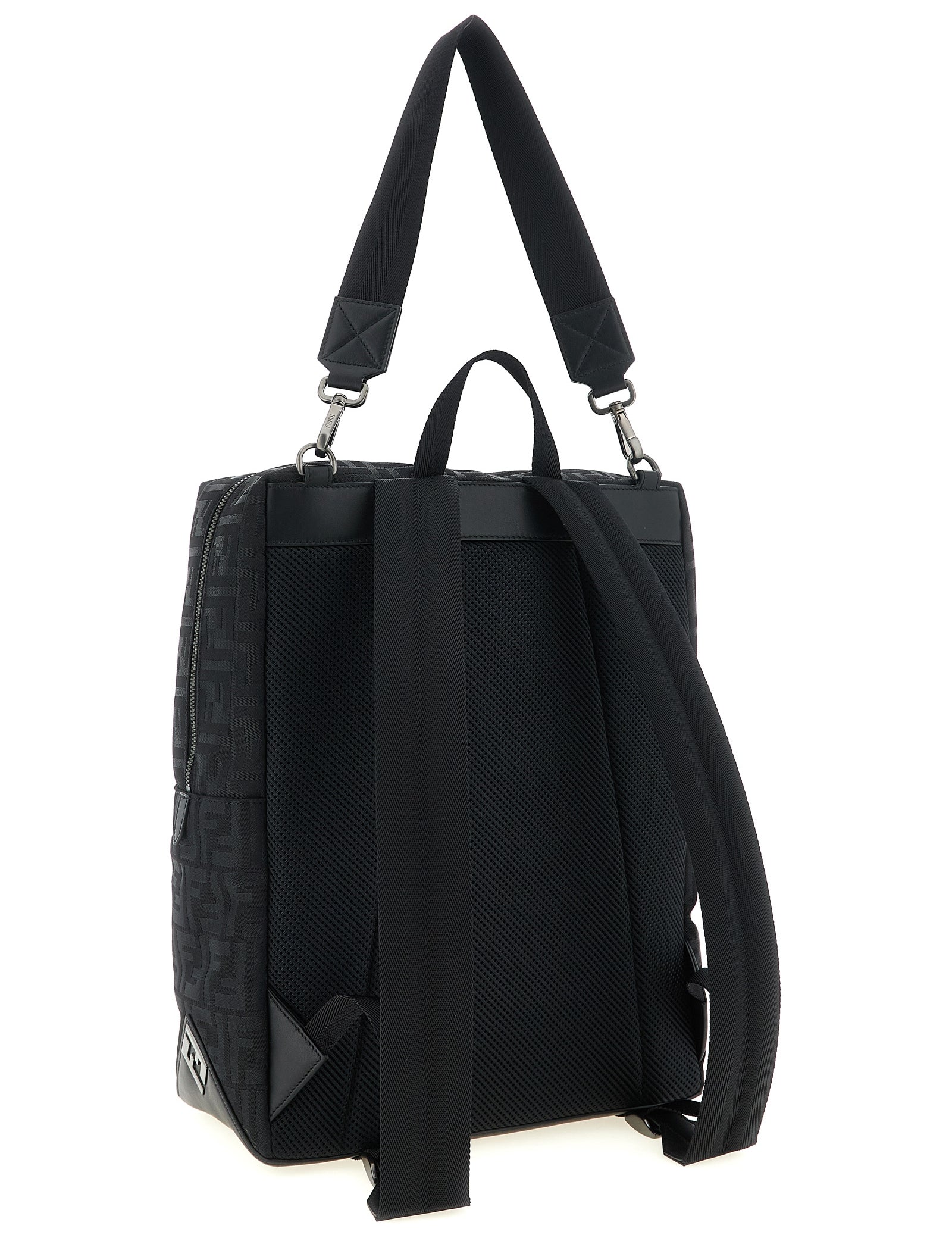 Fendi Black Polyamide Backpack