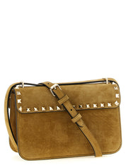 Valentino Garavani Beige Calfskin Crossbody Bag