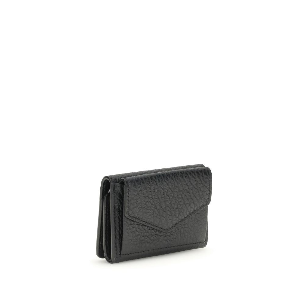 Maison Margiela Black Calf Leather Wallet