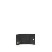 Maison Margiela Black Calf Leather Wallet