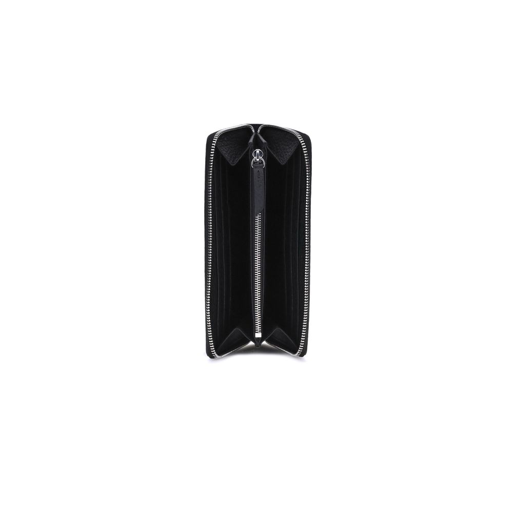 Maison Margiela Black Calf Leather Wallet
