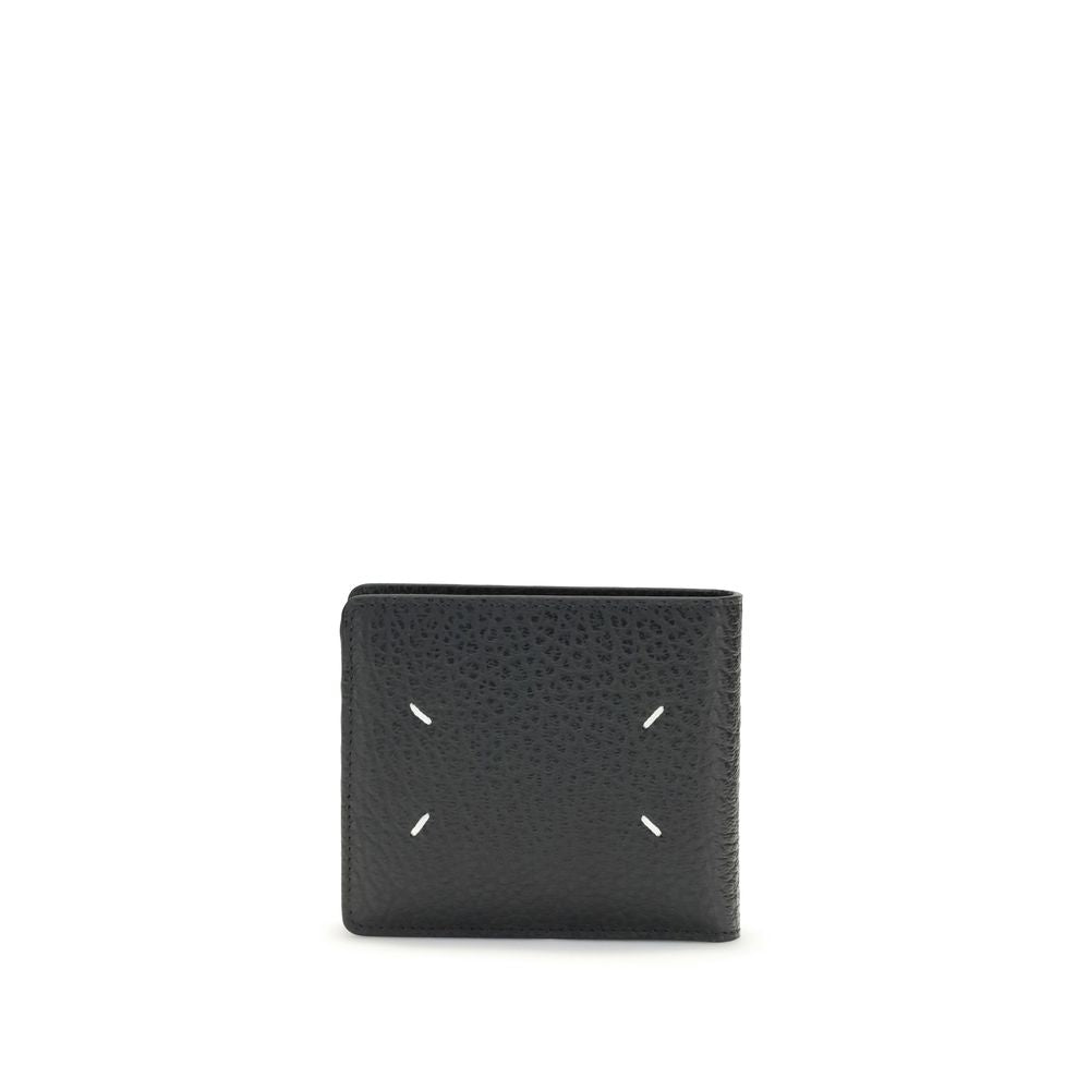 Maison Margiela Black Calf Leather Wallet