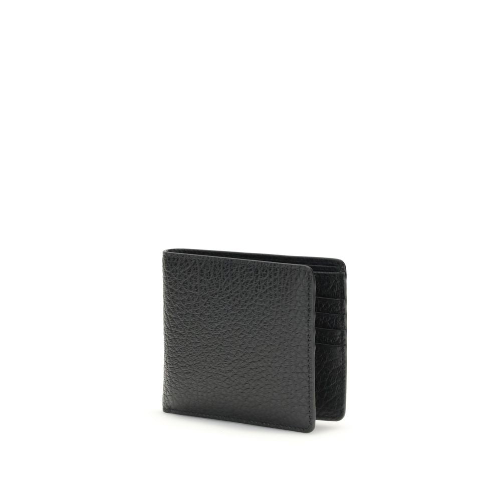 Maison Margiela Black Calf Leather Wallet