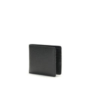 Maison Margiela Black Calf Leather Wallet