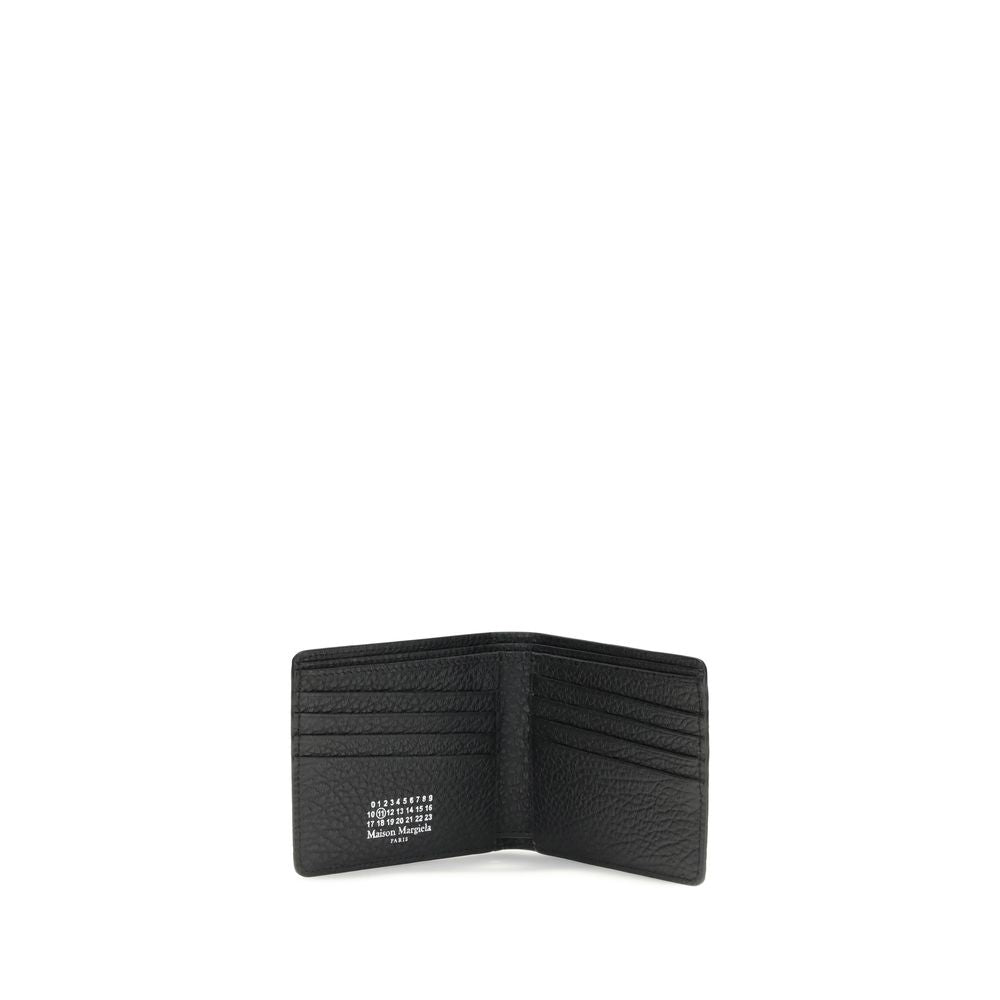 Maison Margiela Black Calf Leather Wallet