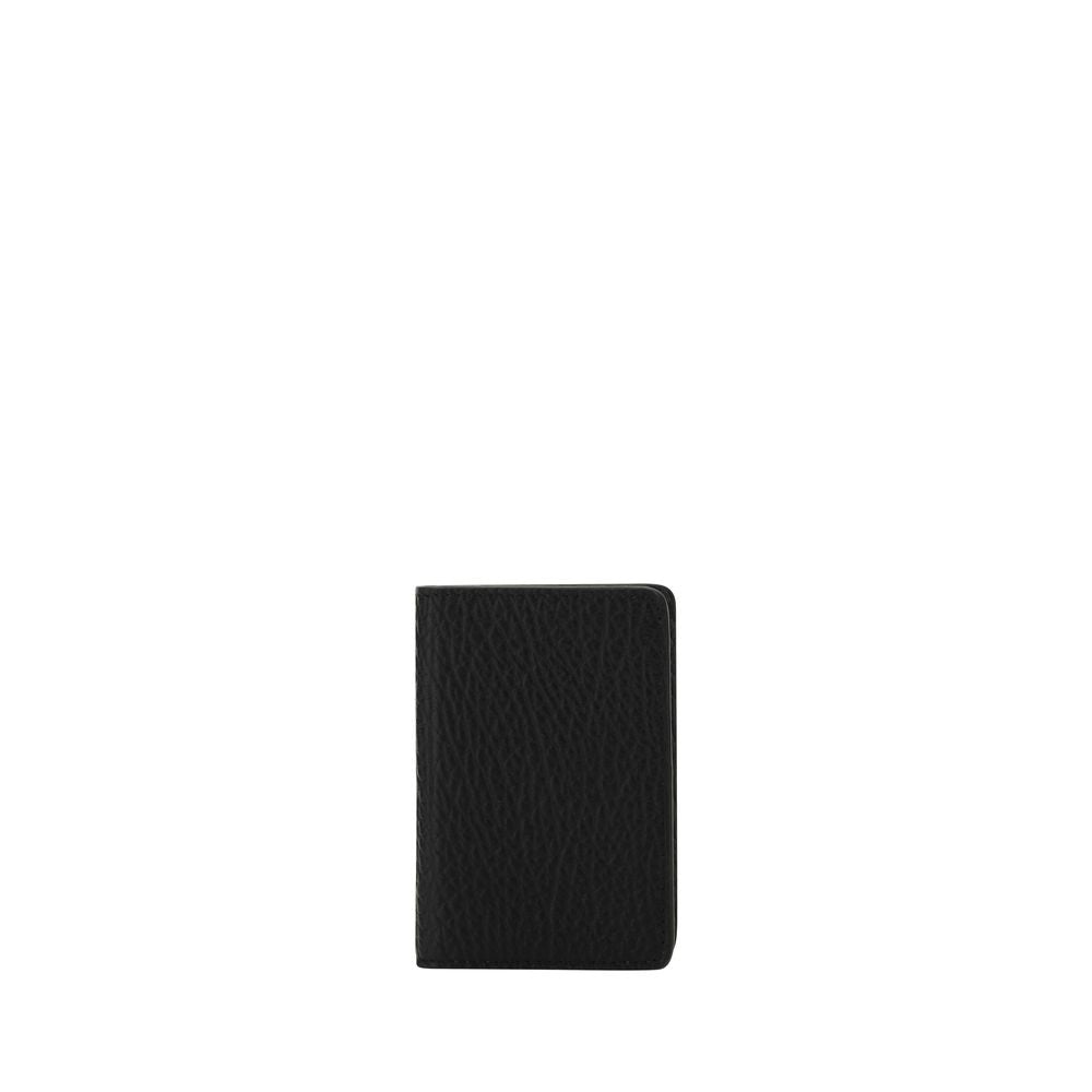 Maison Margiela Black Calf Leather Wallet
