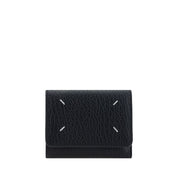 Maison Margiela Black Calf Leather Wallet
