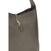 Saint Laurent Bicolor Calf Leather Shoulder Bag