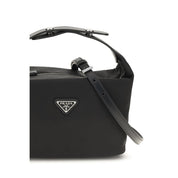 Prada Black Recycled Polyamide Shoulder Bag