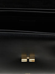 A.P.C. Black Cowhide Leather Crossbody Bag