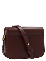 A.P.C. Bordeaux Cowhide Leather Crossbody Bag