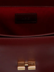 A.P.C. Bordeaux Cowhide Leather Crossbody Bag