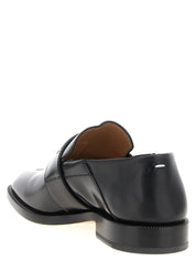 Maison Margiela Black Calfskin Slip-On Loafers