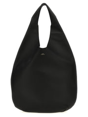 A.P.C. Black Calfskin Shoulder Bag