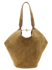 Khaite Brown Calfskin Tote Bag
