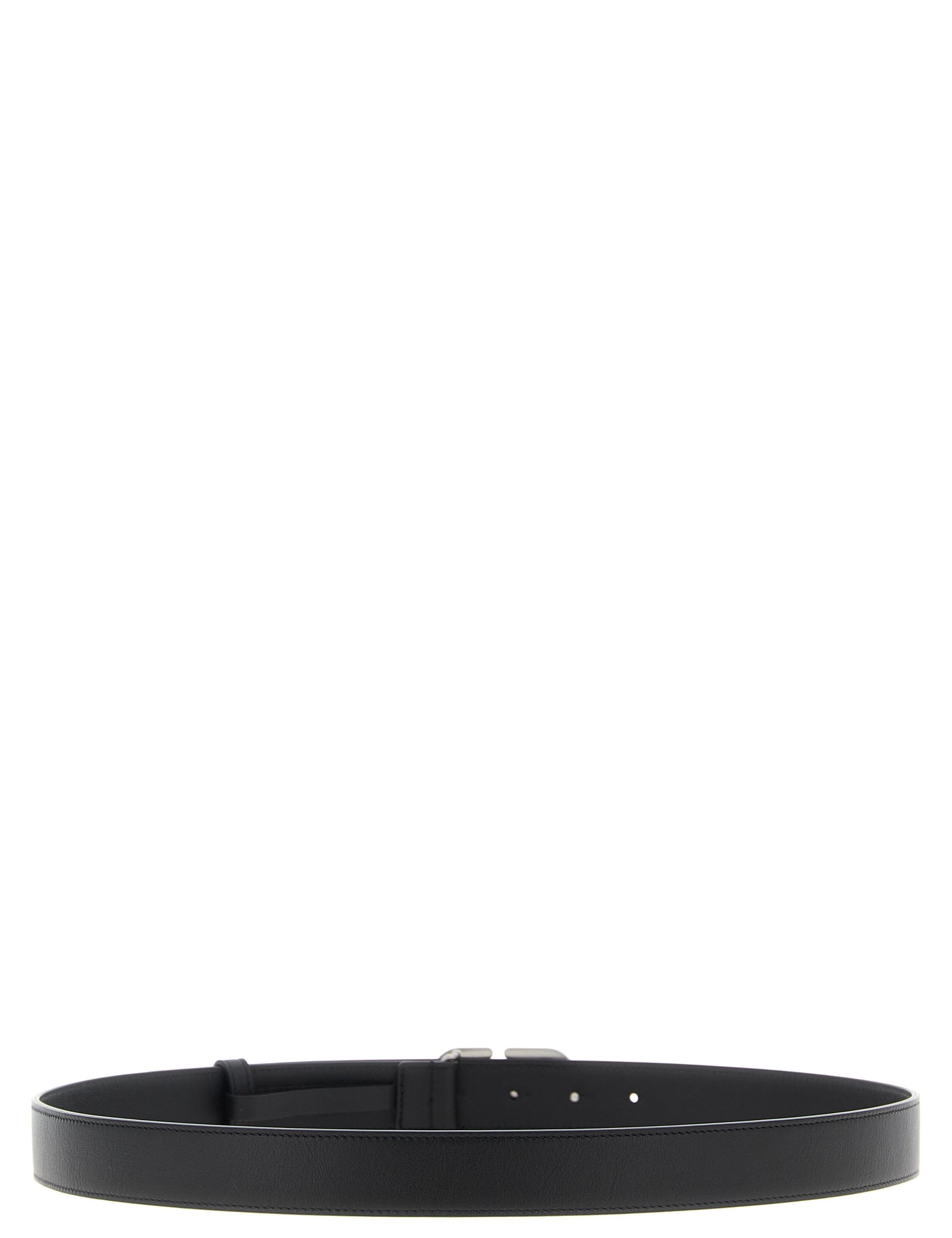 Valentino Garavani Black Calfskin Regular Belt