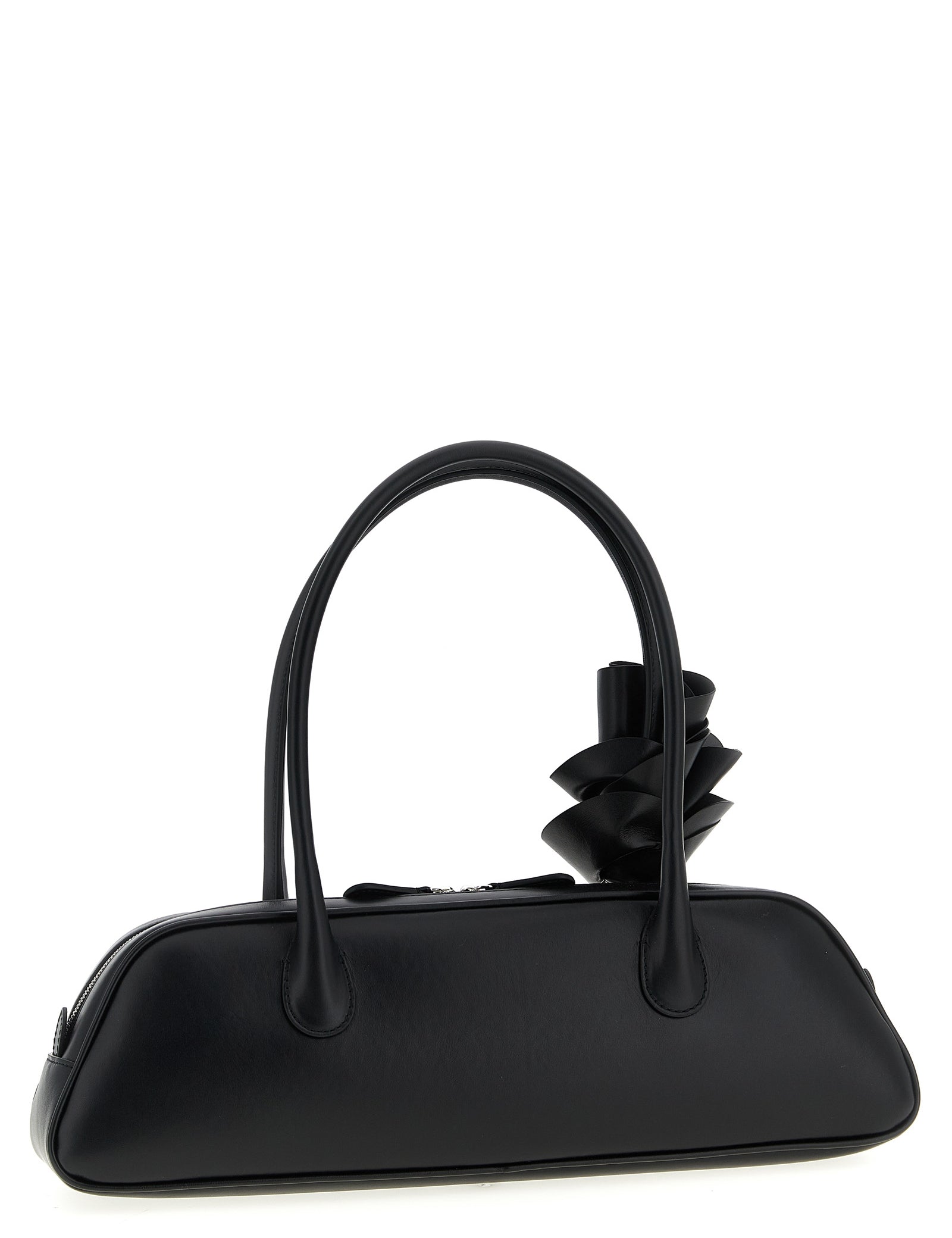 Magda Butrym Black Calfskin Shoulder Bag