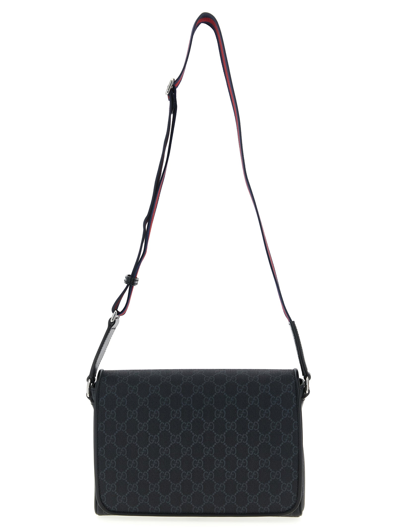 Gucci Black Polyurethane Crossbody Bag