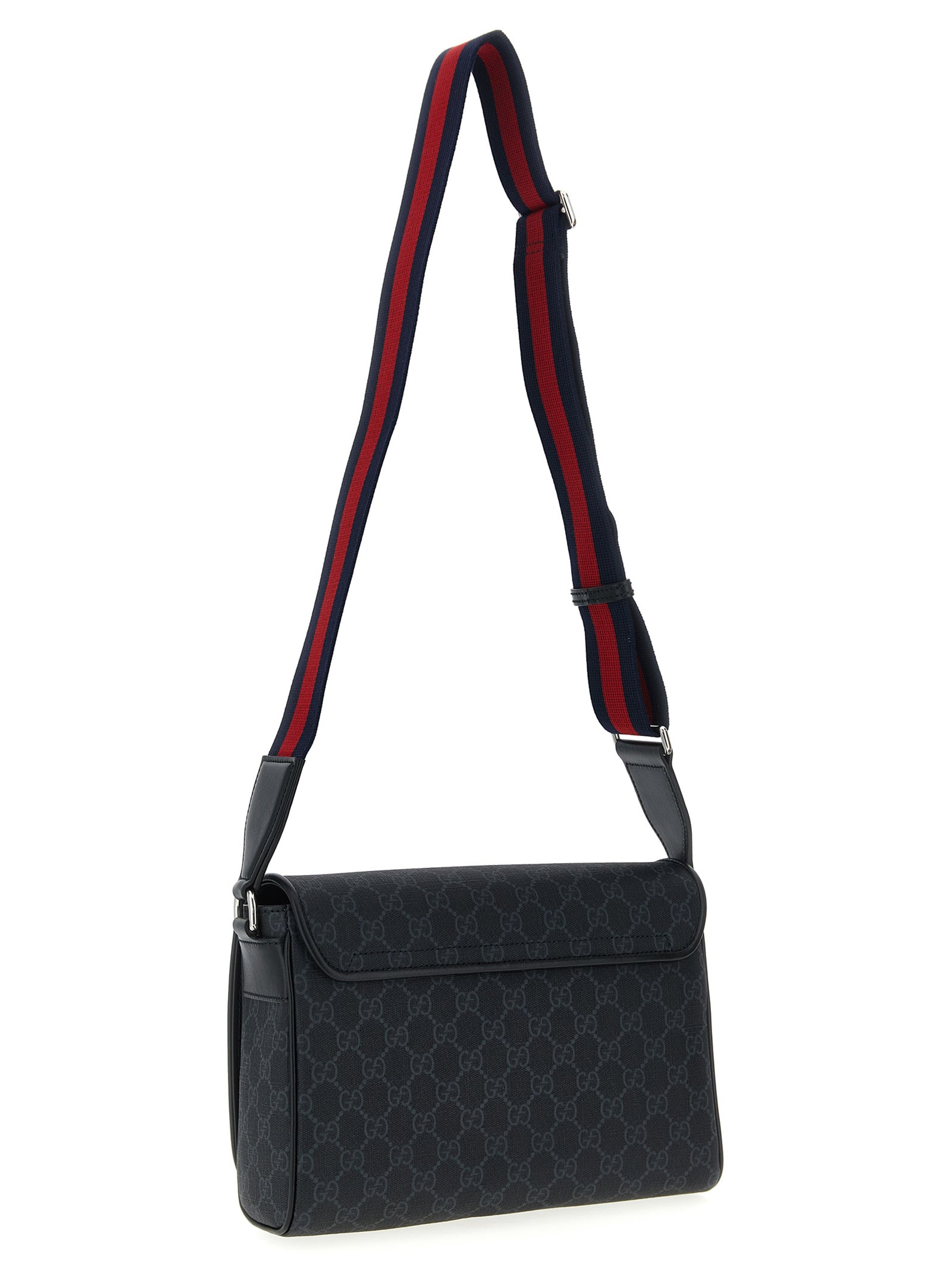 Gucci Black Polyurethane Crossbody Bag