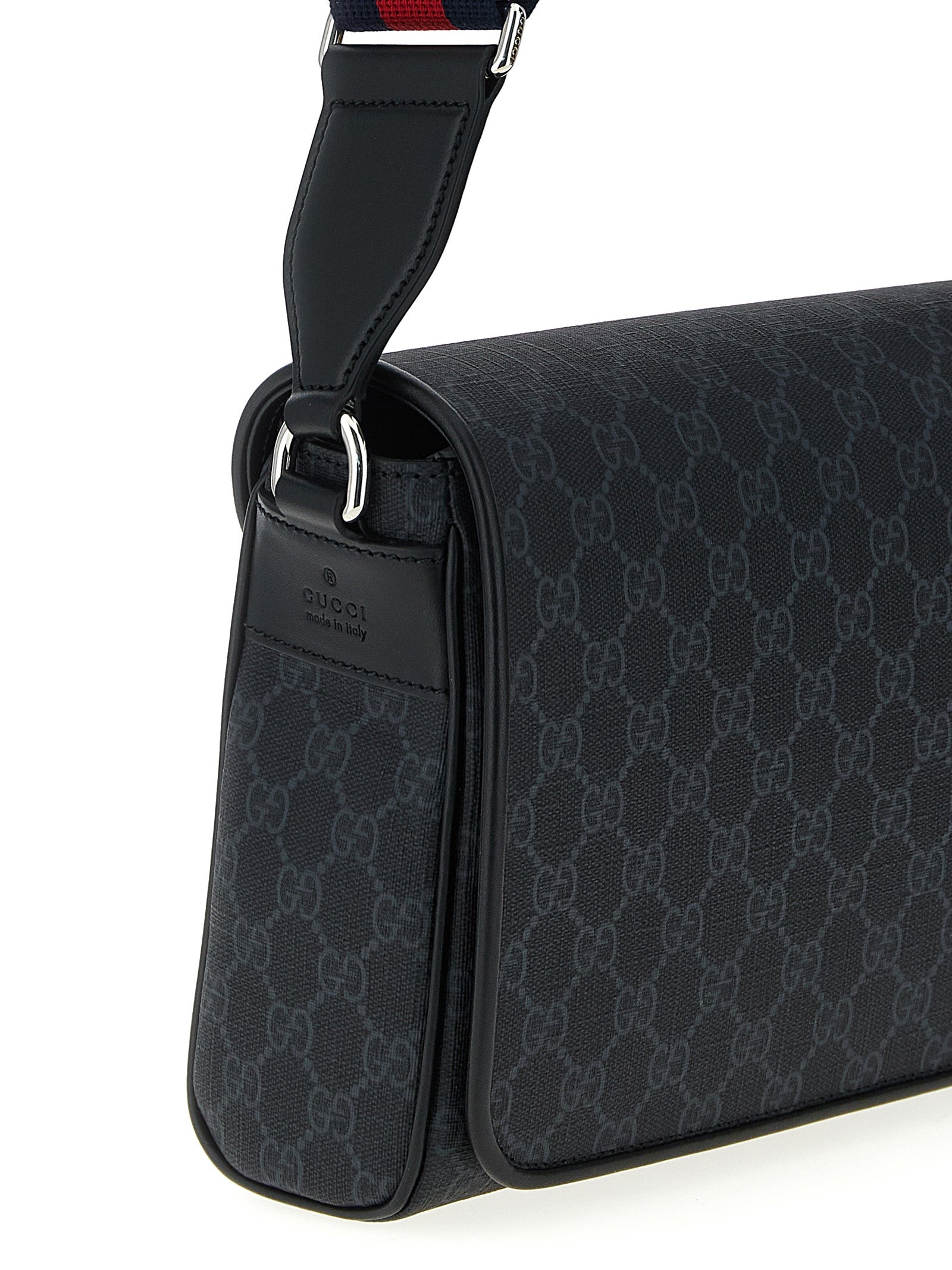 Gucci Black Polyurethane Crossbody Bag