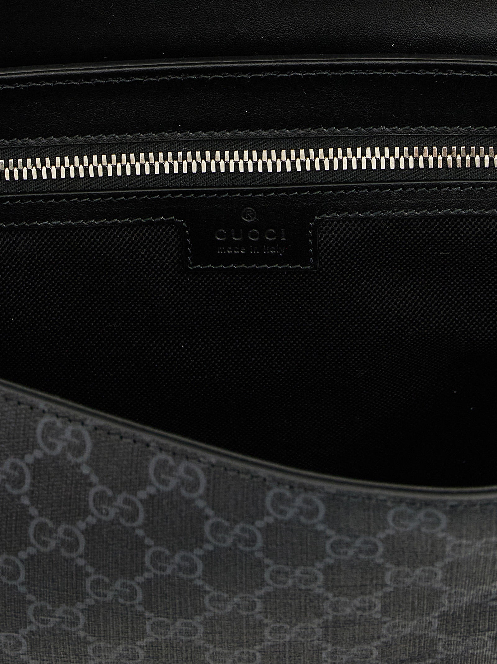 Gucci Black Polyurethane Crossbody Bag