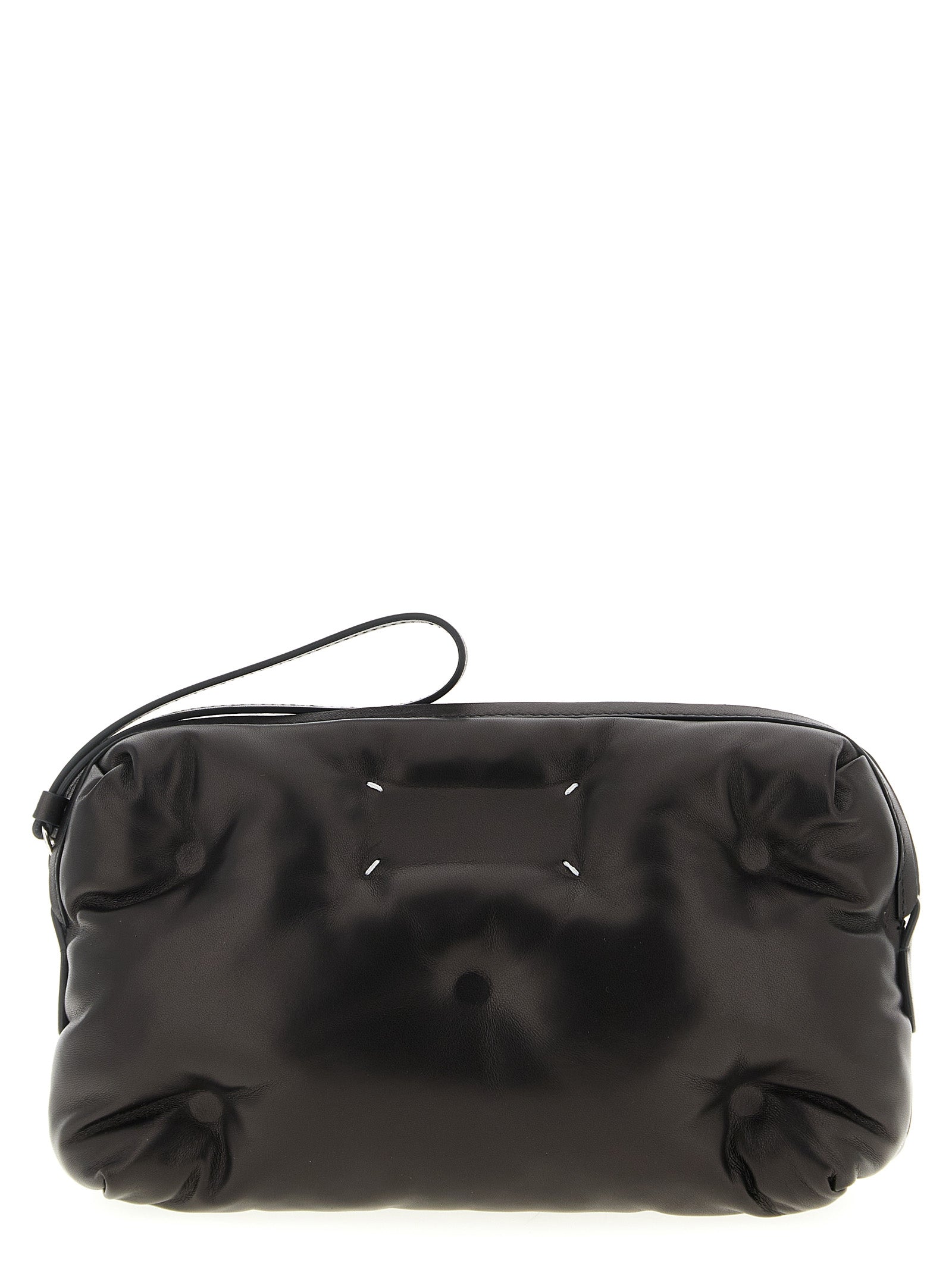 Maison Margiela Black Lambskin Crossbody Bag