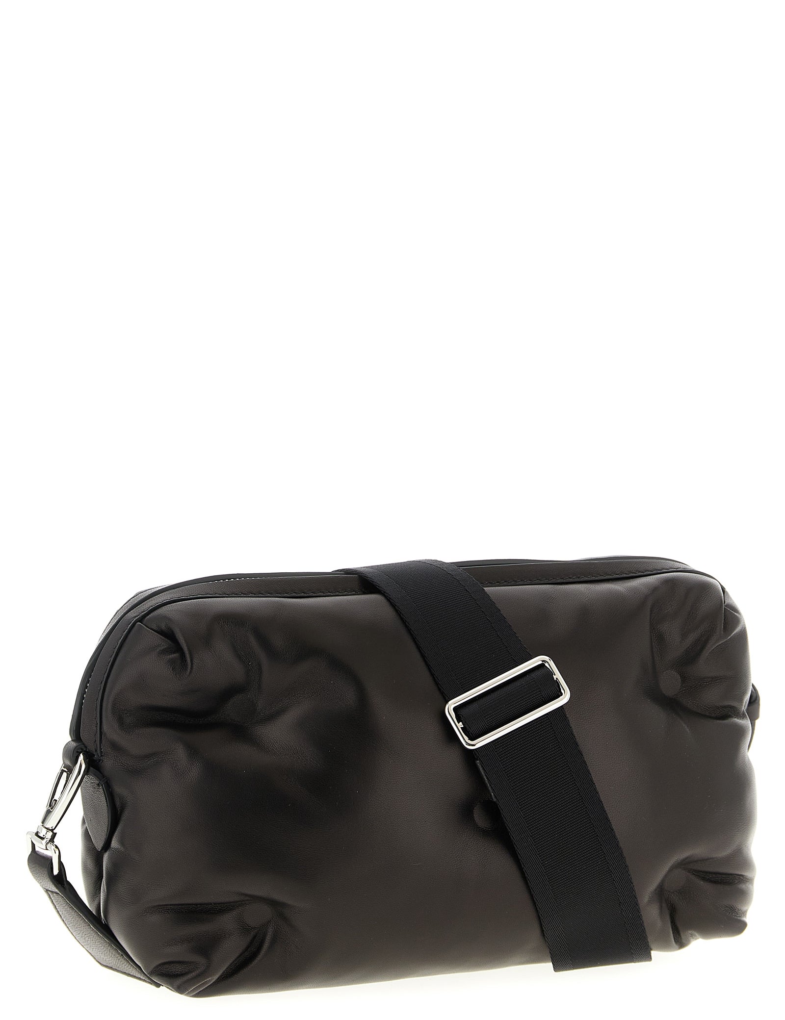 Maison Margiela Black Lambskin Crossbody Bag