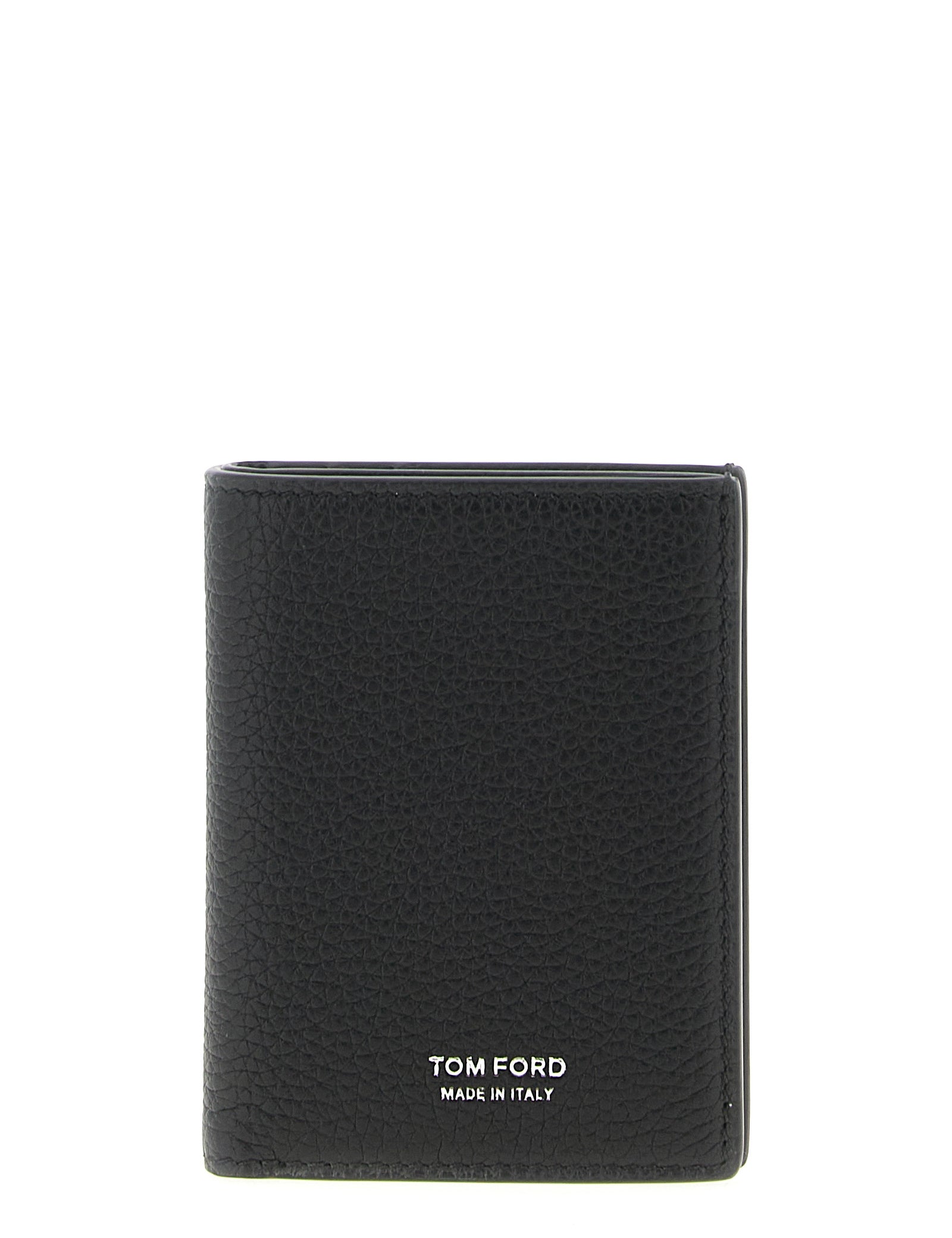 Tom Ford Black Calfskin Foldable Cardholder