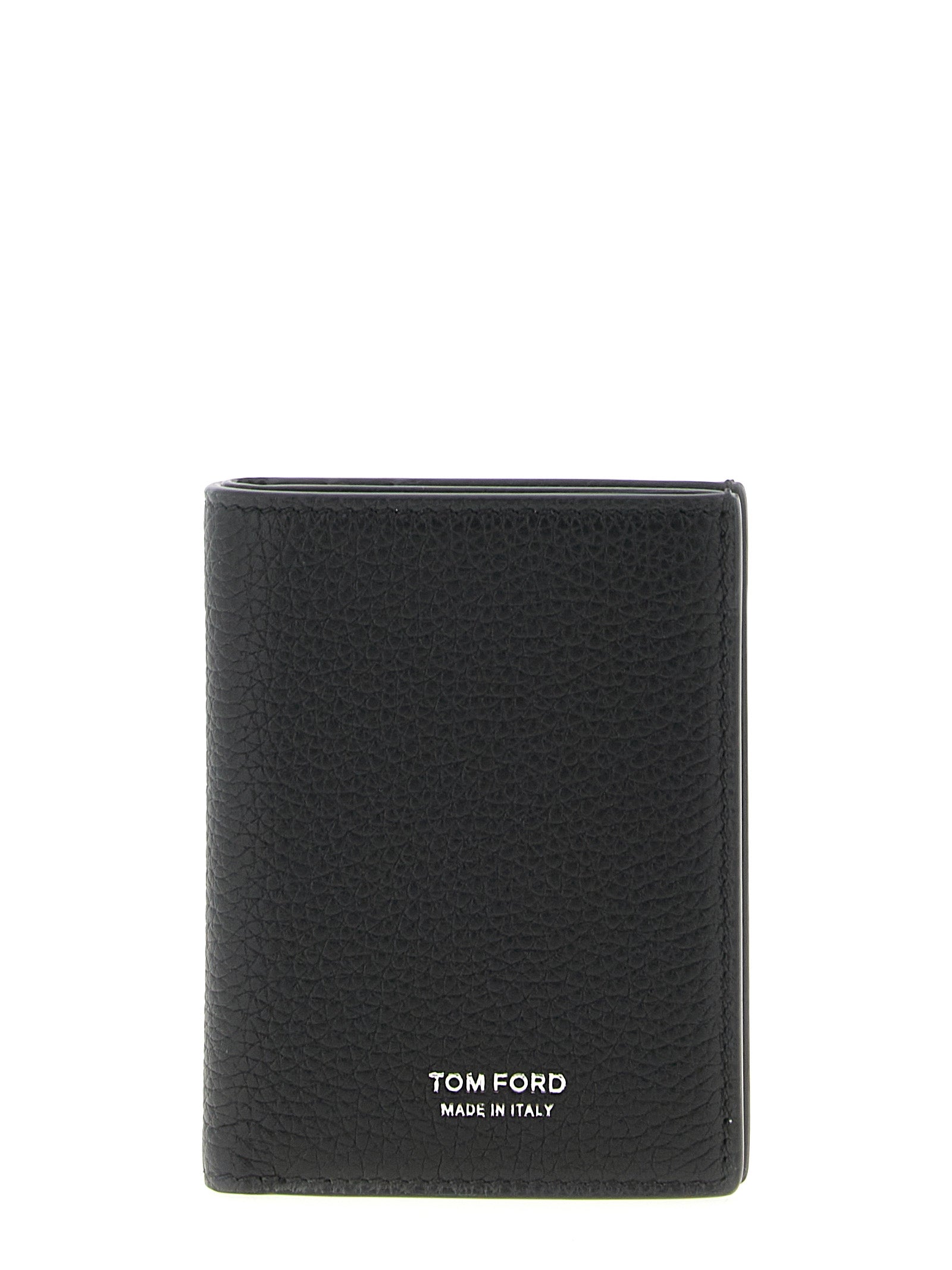 Tom Ford Black Calfskin Foldable Cardholder