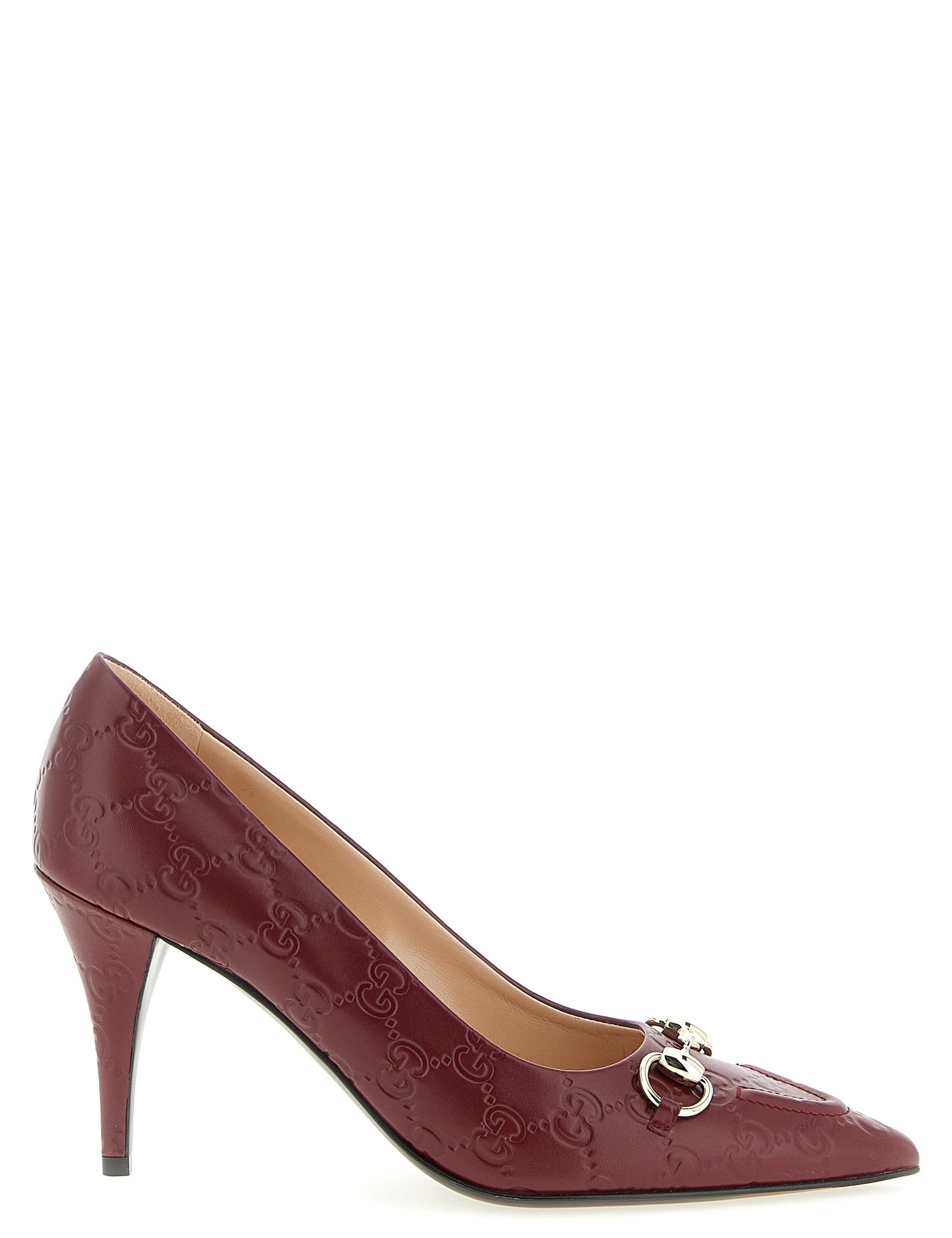 Gucci Red Calfskin High Heel Pumps