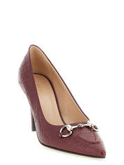 Gucci Red Calfskin High Heel Pumps