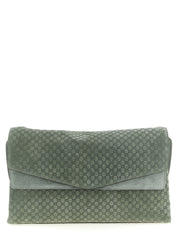 Gucci Green Calfskin Suede Shoulder Bag