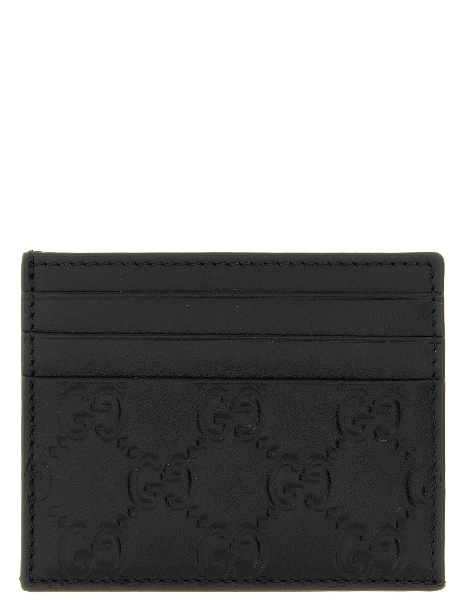 Gucci Black Calfskin Cardholder