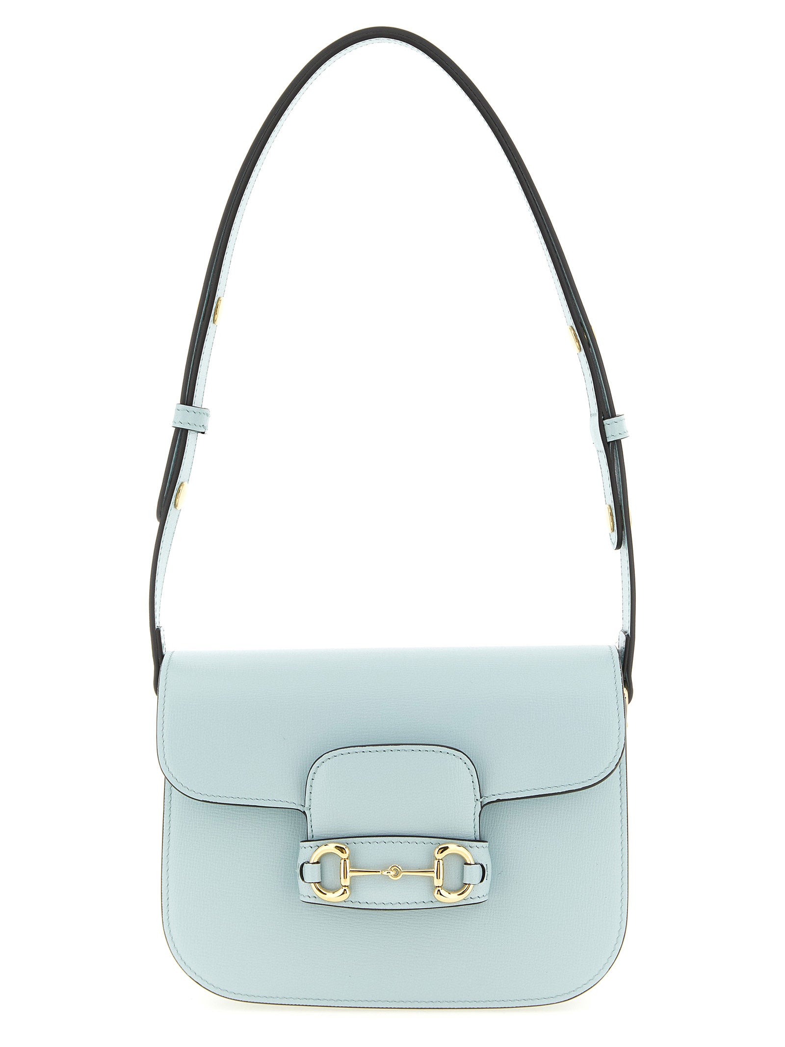 Gucci Light Blue Calfskin Shoulder Bag