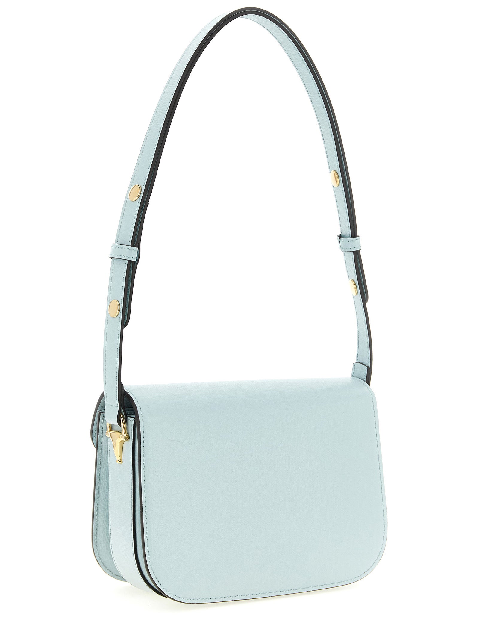 Gucci Light Blue Calfskin Shoulder Bag
