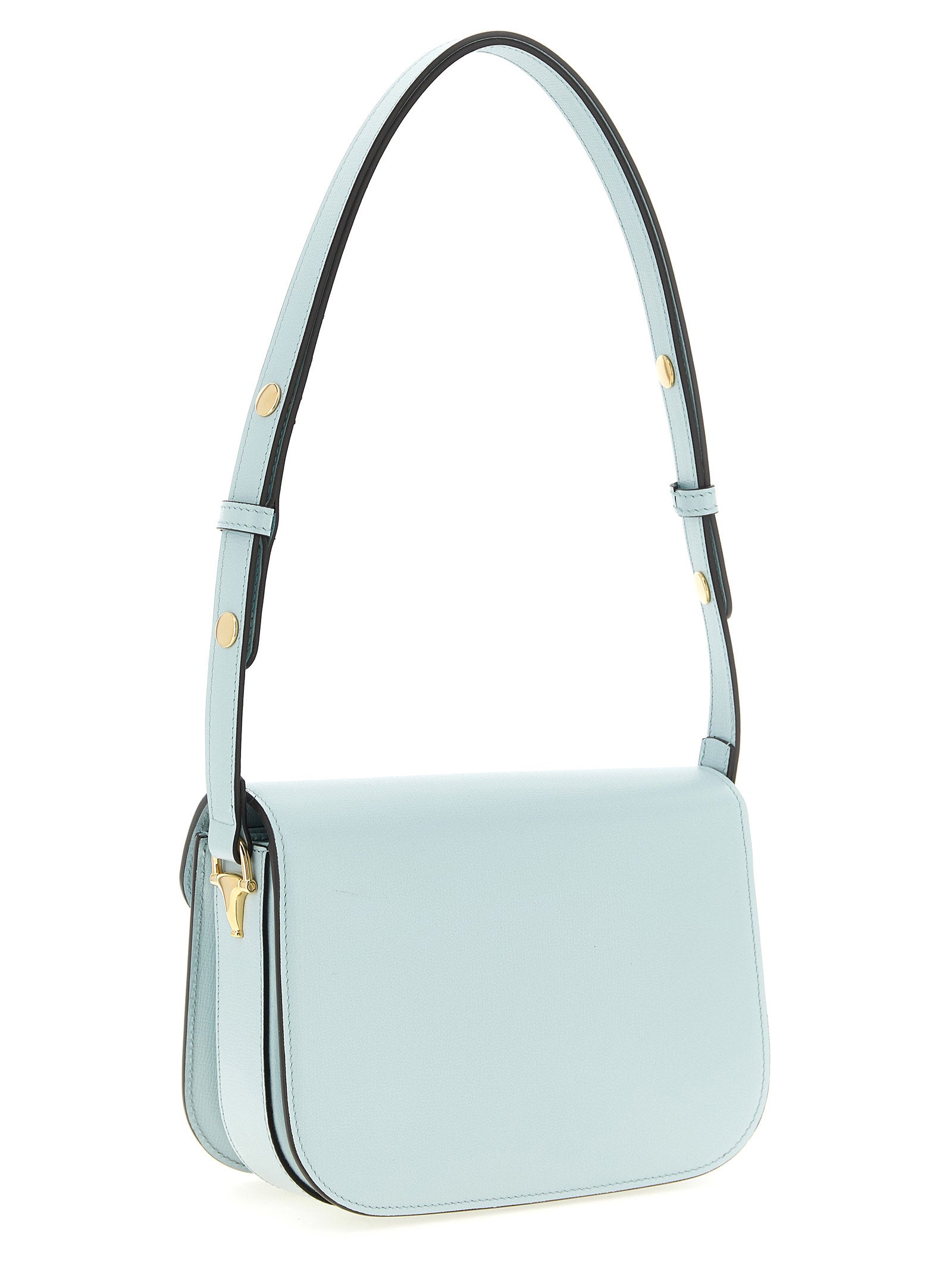 Gucci Light Blue Calfskin Shoulder Bag