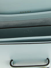Gucci Light Blue Calfskin Shoulder Bag