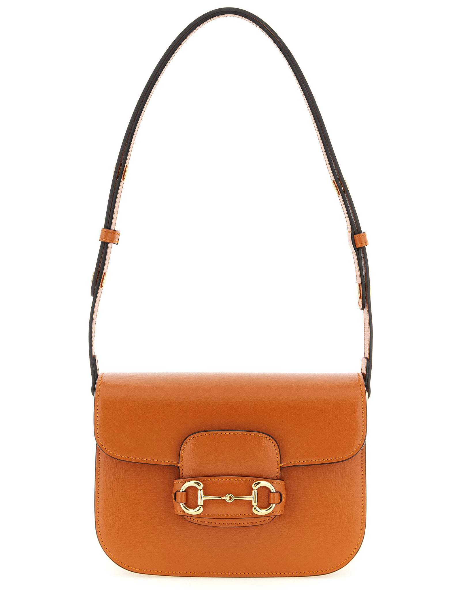 Gucci Orange Calfskin Shoulder Bag
