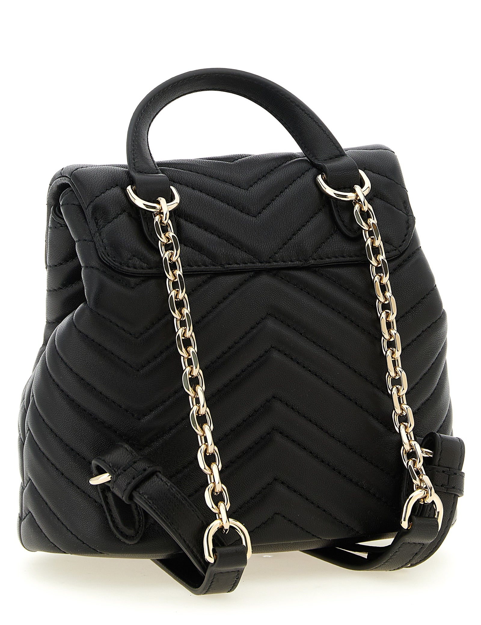 Gucci Black Lamb Leather Mini Backpack