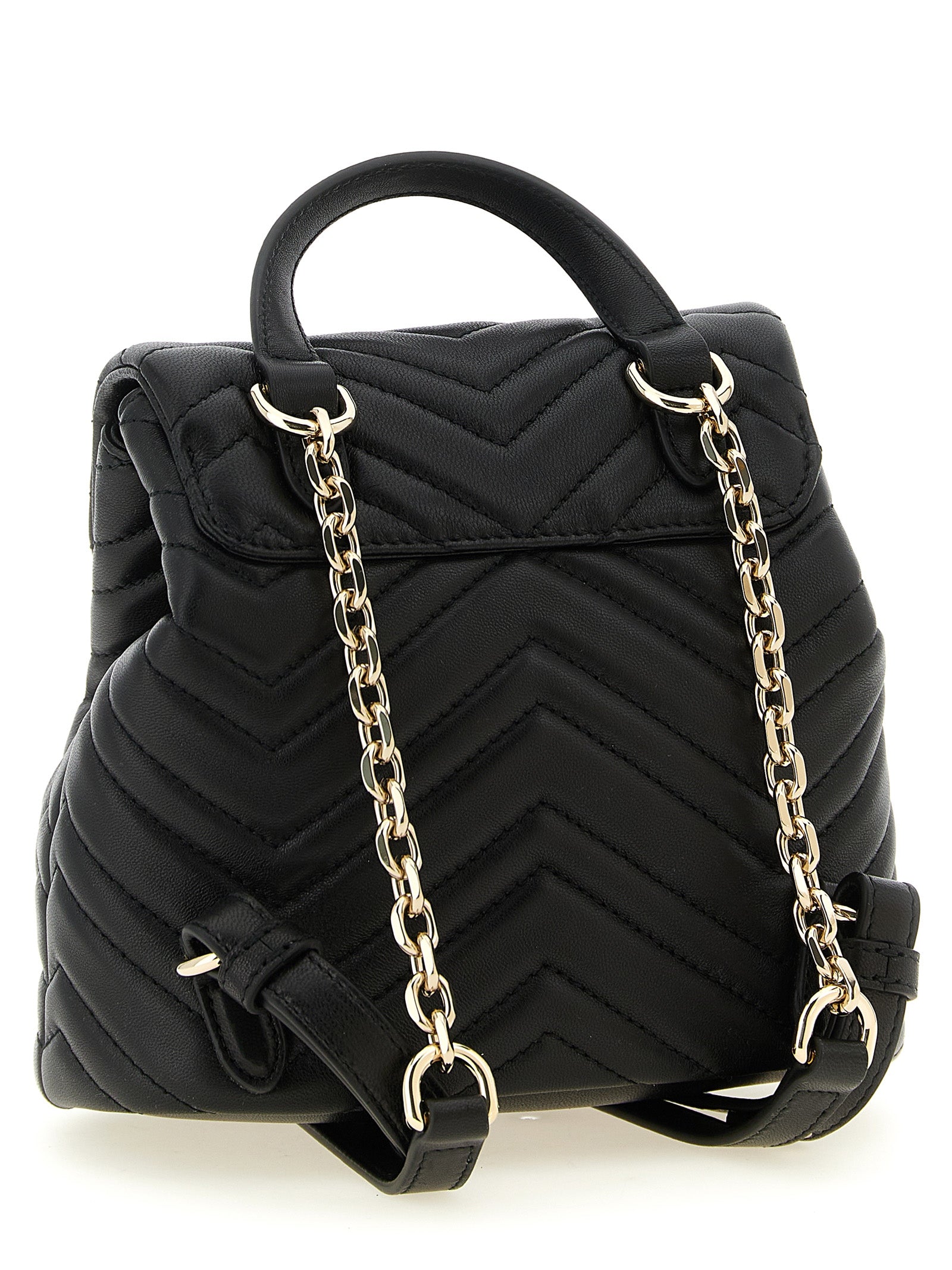 Gucci Black Lamb Leather Mini Backpack