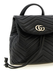 Gucci Black Lamb Leather Mini Backpack