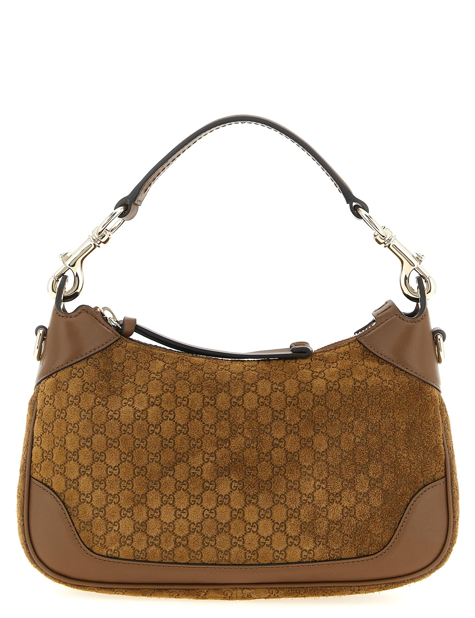 Gucci Brown Calfskin Shoulder Bag